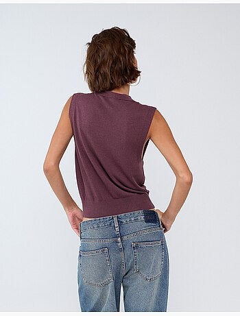 Chaleco con cachemir, mo fashion