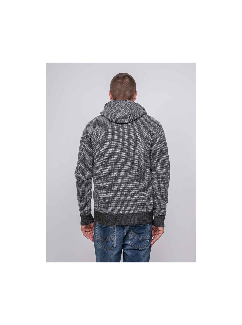 Chaleco con capucha LITEDDY Gris antracita - Kiabi