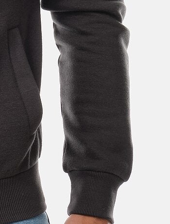 Chaleco con capucha y cremallera