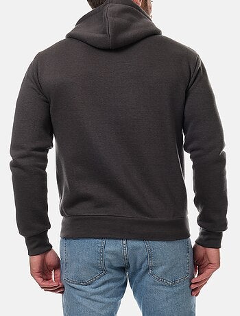 Chaleco con capucha y cremallera