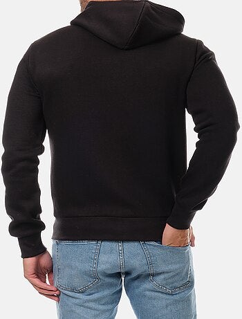 Chaleco con capucha y cremallera