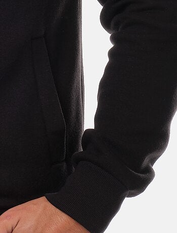 Chaleco con capucha y cremallera