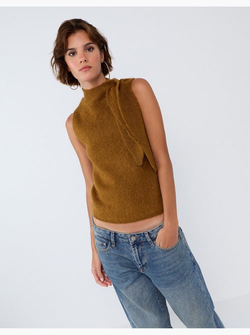 Chaleco con collar, mo fashion - Kiabi