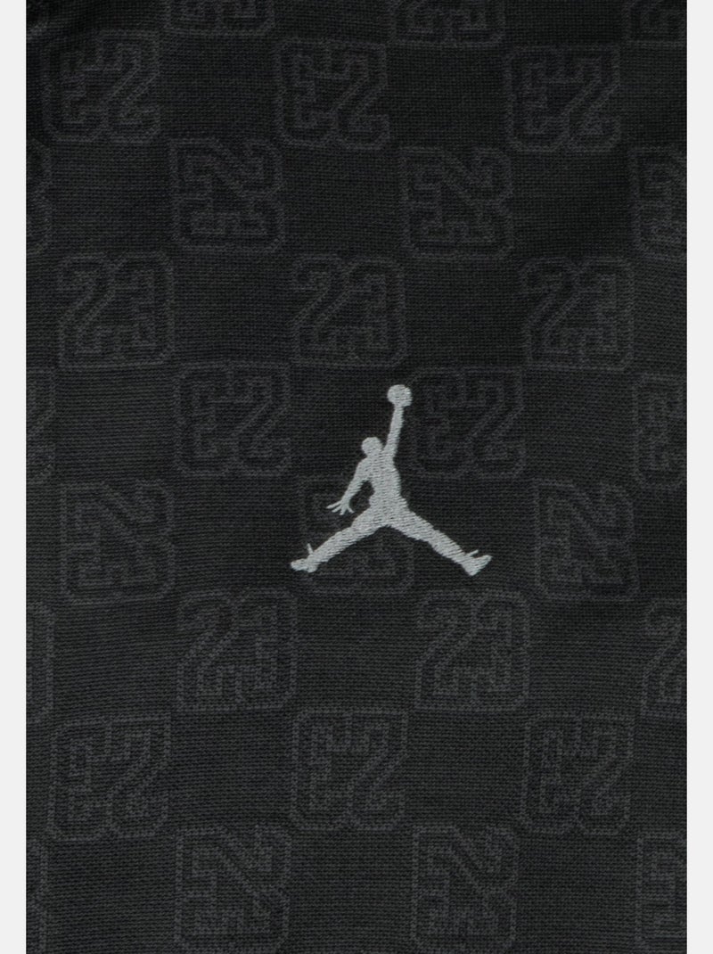 Chaleco con cuello alto - Jordan Negro - Kiabi