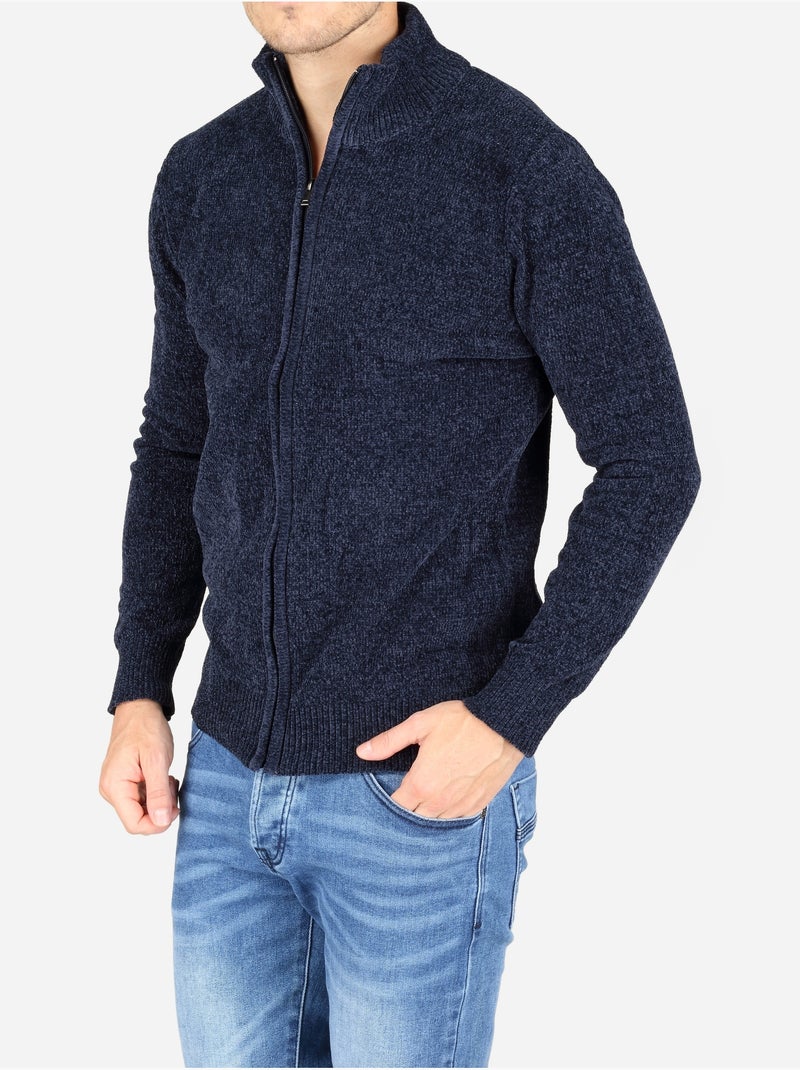 Chaleco con cuello alto - kenzarro Azul oscuro - Kiabi