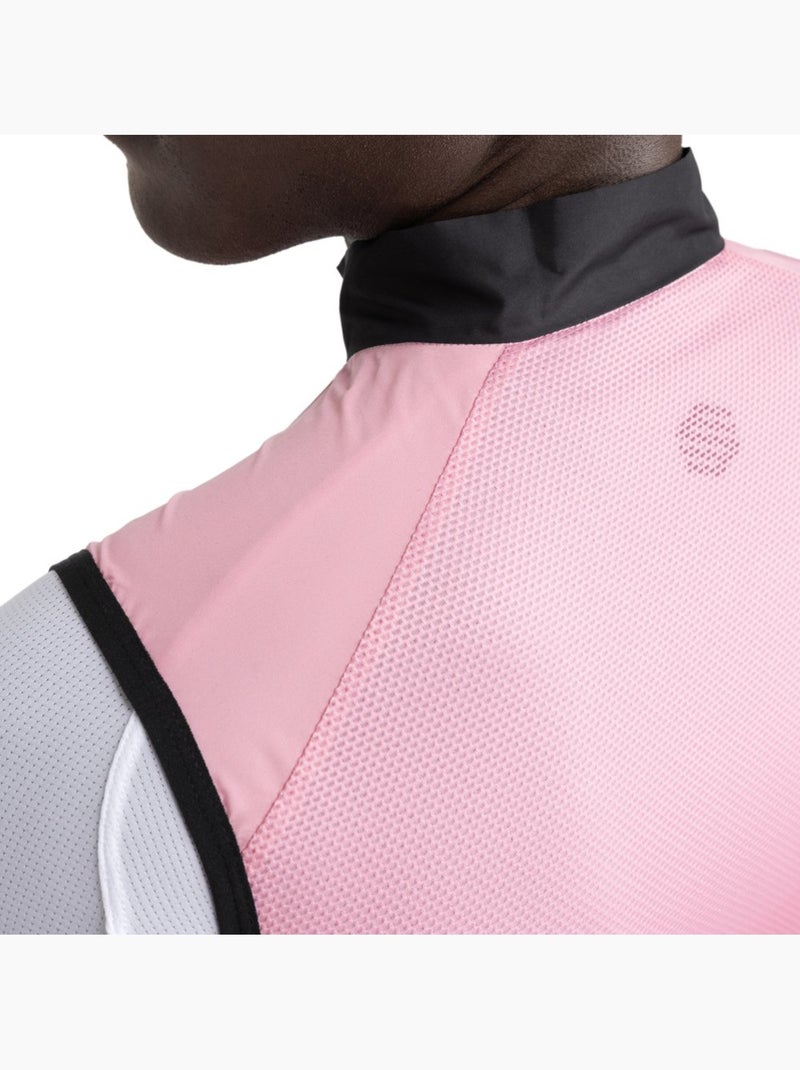 Chaleco cortavientos ciclismo hombre ciclismo hombre v1 berthel Rosa - Kiabi