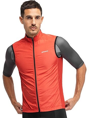 Chaleco cortavientos ciclismo hombre ciclismo hombre v1 cordal