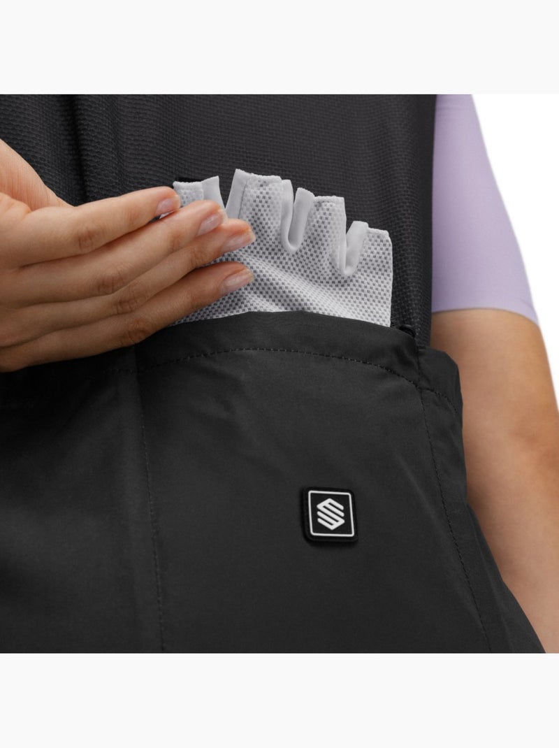 Chaleco cortavientos ciclismo mujer ciclismo mujer v1-w blaast Negro - Kiabi