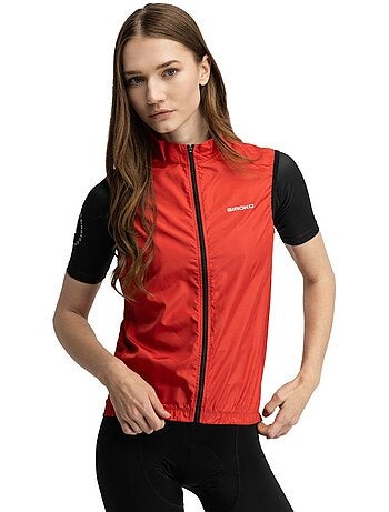 Chaleco cortavientos ciclismo mujer ciclismo mujer v1-w cordal