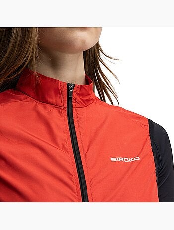 Chaleco cortavientos ciclismo mujer ciclismo mujer v1-w cordal
