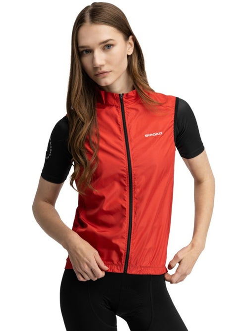 Chaleco cortavientos ciclismo mujer ciclismo mujer v1-w cordal - Kiabi