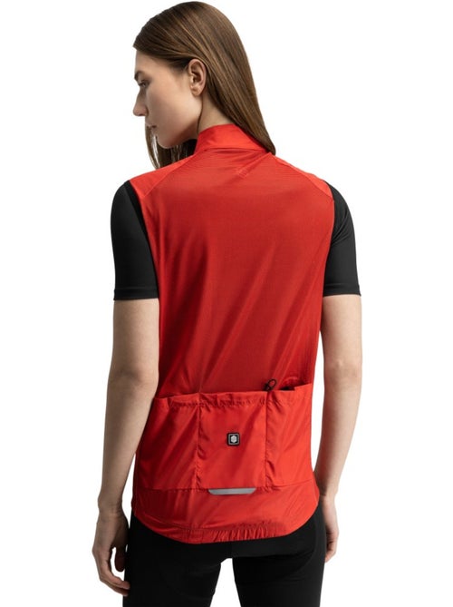 Chaleco cortavientos ciclismo mujer ciclismo mujer v1-w cordal - Kiabi