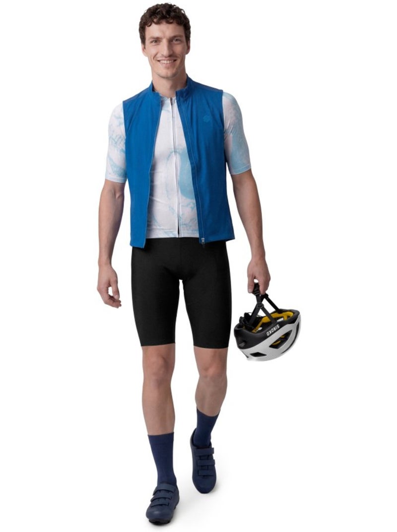 Chaleco cortavientos ultraligero ciclismo hombre hombre v2 breeze Azul - Kiabi