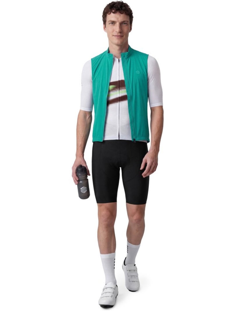 Chaleco cortavientos ultraligero ciclismo hombre hombre v2 breeze Verde - Kiabi