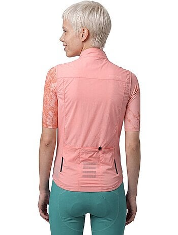 Chaleco cortavientos ultraligero ciclismo mujer mujer v2-w breeze