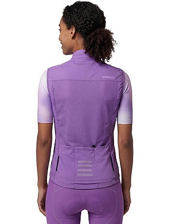 Chaleco cortavientos ultraligero ciclismo mujer mujer v2-w breeze