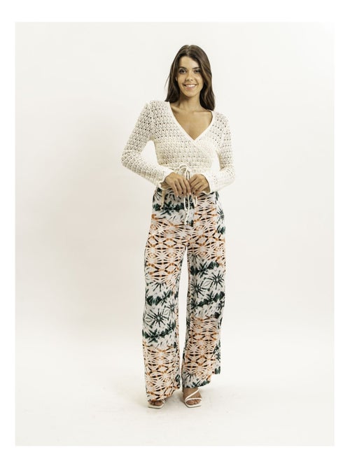 Chaleco cruzado de crochet KASSIE - Kiabi