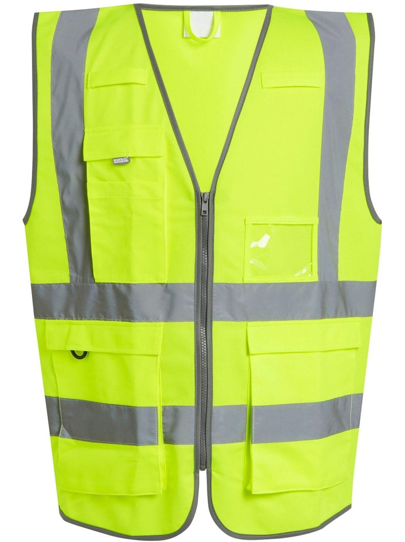 Chaleco de alta visibilidad pro executive para hombre - regatta Amarillo - Kiabi