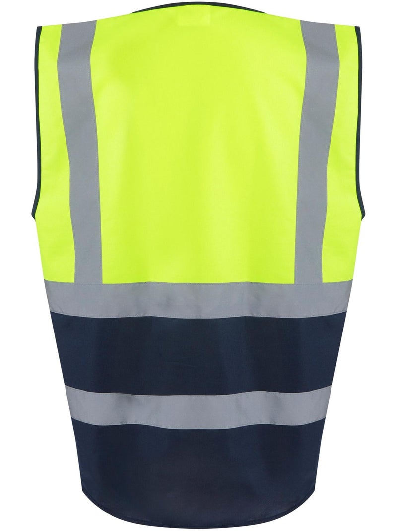Chaleco de alta visibilidad pro executive para hombre - regatta Azul Amarillo - Kiabi
