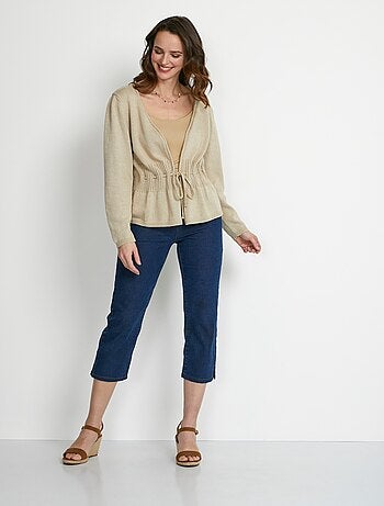 Chaleco de borde a borde con cierre de lazo - Afibel