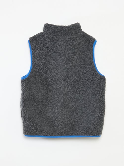 Chaleco de efecto borreguito - Kiabi