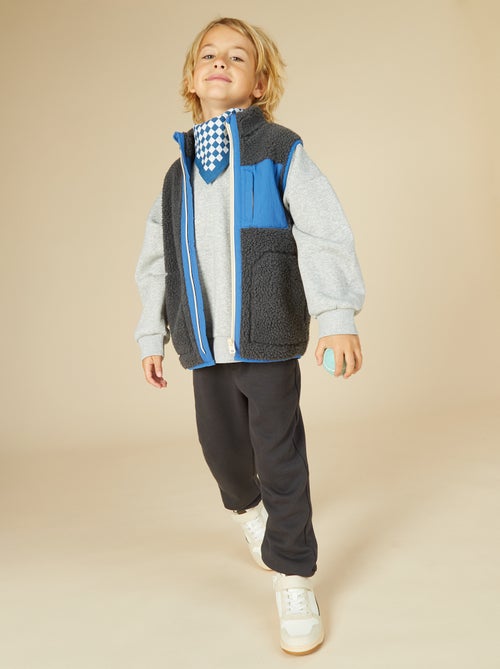 Chaleco de efecto borreguito - Kiabi