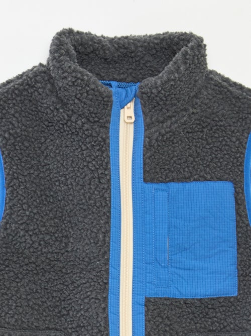 Chaleco de efecto borreguito - Kiabi