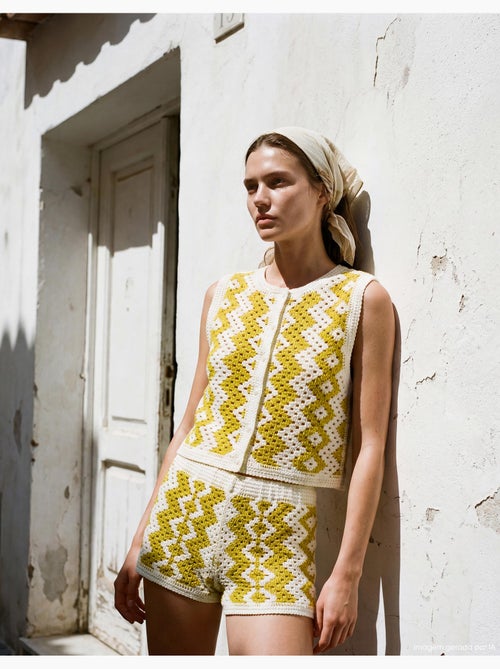 Chaleco de ganchillo, MO Fashion - Kiabi Chaleco de ganchillo, MO Fashion - Kiabi