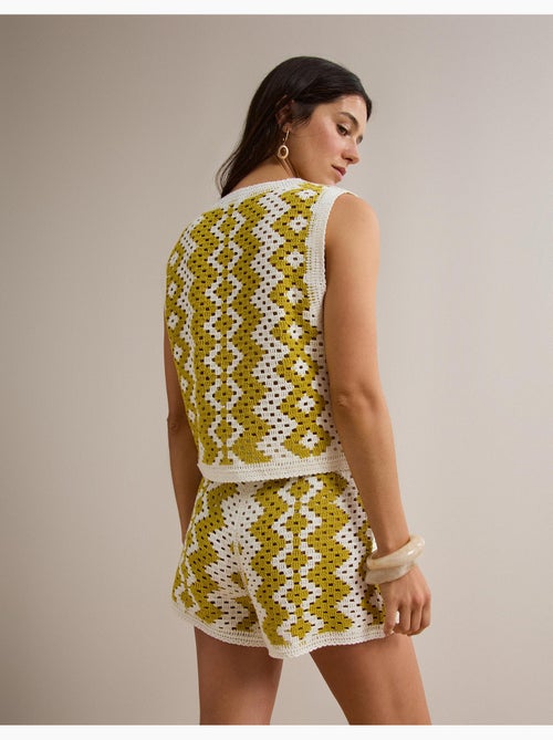 Chaleco de ganchillo, MO Fashion - Kiabi Chaleco de ganchillo, MO Fashion - Kiabi