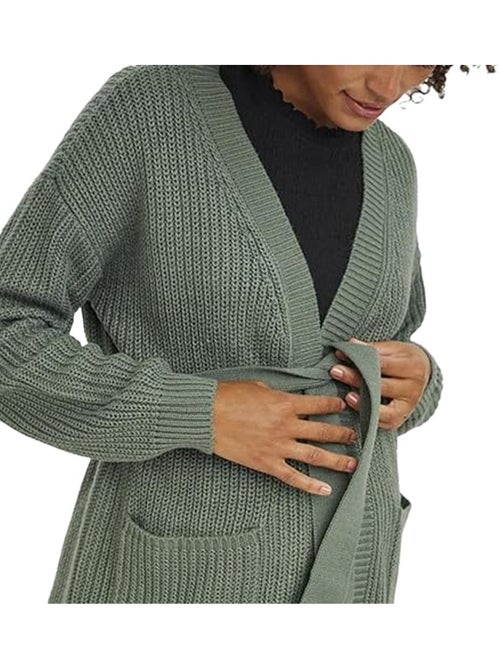 Chaleco de Maternidad con Cinturón Vero Moda para Mujer - Kiabi