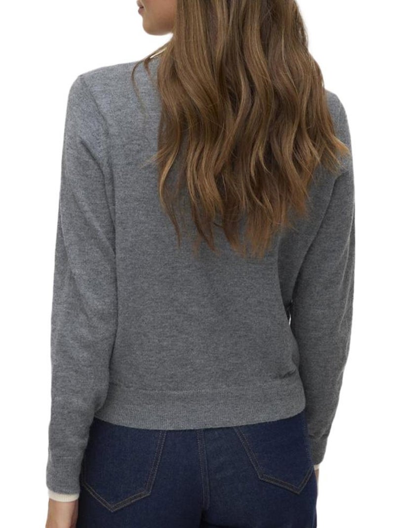 Chaleco de Mujer Vero Moda Gris plateado - Kiabi