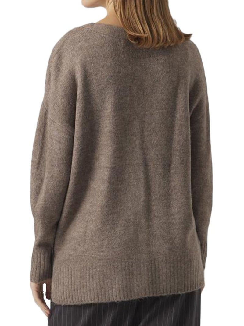 Chaleco de Mujer Vero Moda Marrón capuchino - Kiabi