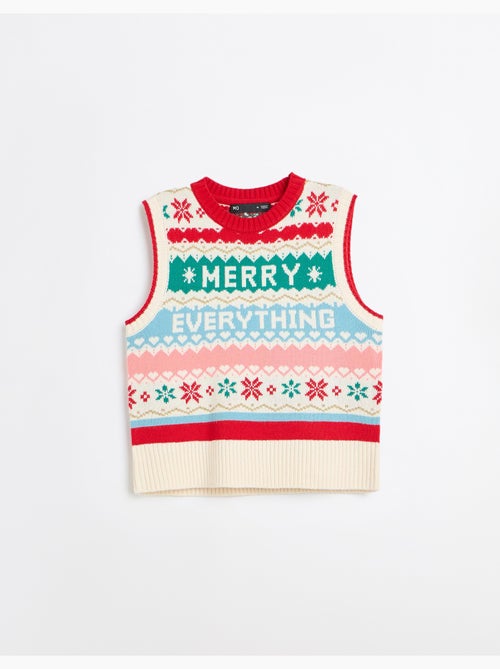 Chaleco de navidad, mo fashion - Kiabi Chaleco de navidad, mo fashion - Kiabi