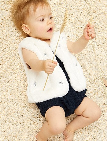 Chaleco de pelo sintético - Kiabi