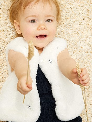 Chaleco de pelo sintético - Kiabi