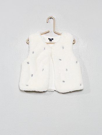 Chaleco de pelo sintético - Kiabi