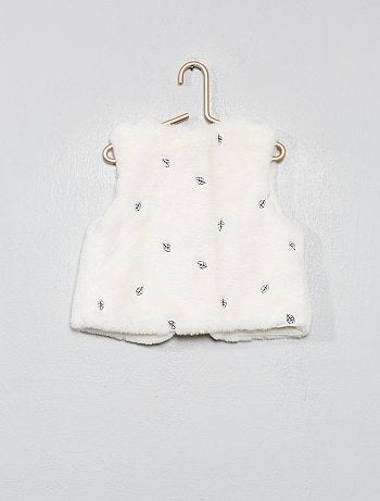 Chaleco de pelo sintético - Kiabi