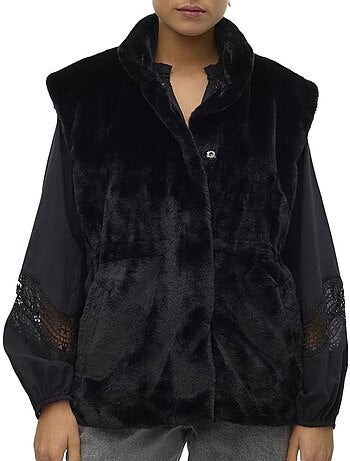 Chaleco de Pelo Sintético para Mujer Vero Moda