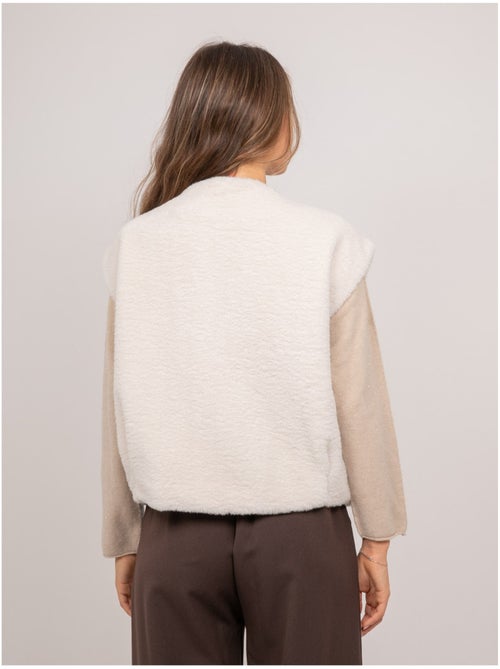 Chaleco de pelo sintético ulla - Kiabi Chaleco de pelo sintético ulla - Kiabi