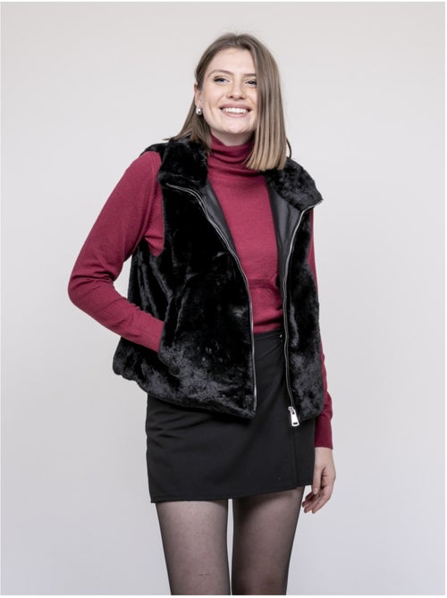 Chaleco de pelo sintético UNIKA - Kiabi