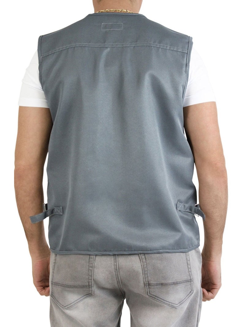 Chaleco de pesca Kebello Gris - Kiabi