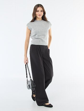 Chaleco de punto cálido