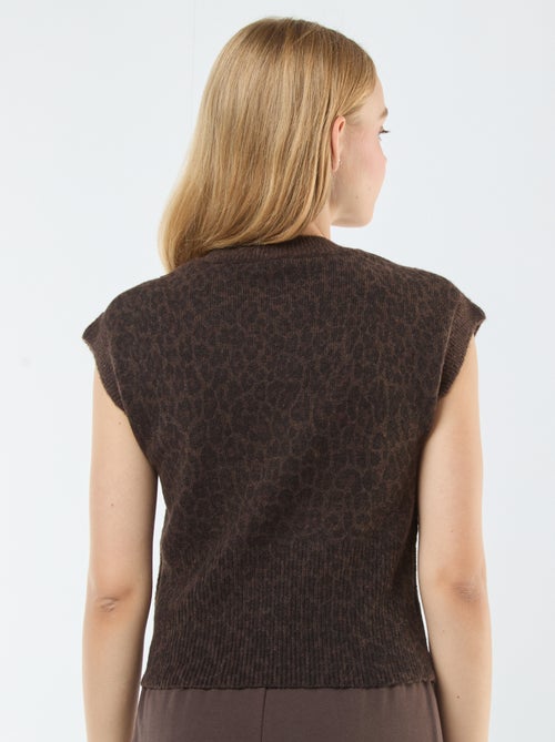 Chaleco de punto cálido - Kiabi