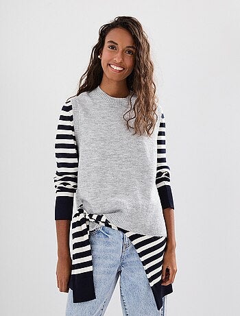 Chaleco de punto, MO Fashion