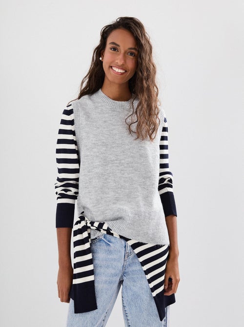 Chaleco de punto, MO Fashion - Kiabi