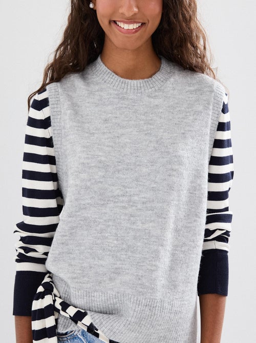 Chaleco de punto, MO Fashion - Kiabi