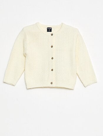 Cárdigan de punto tricot