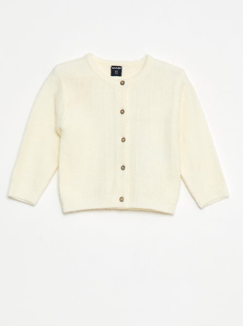 Chaleco de punto tricot - Kiabi