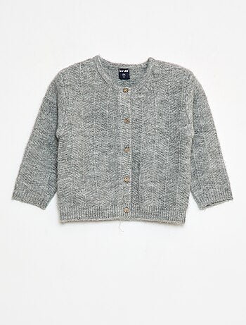 Cárdigan de punto tricot