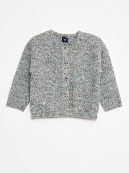 Chaleco de punto tricot - Kiabi